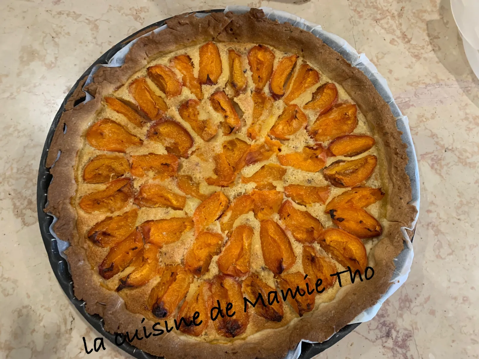 Tarte aux abricots