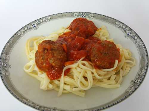 Recette - Boulette de viande à l'italienne