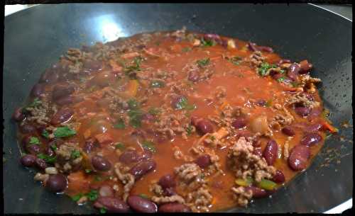 Recette - Chili con carné