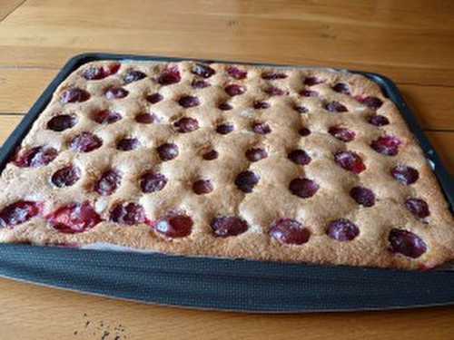 Recette - Clafoutis aux prunes de Mamie Huguette