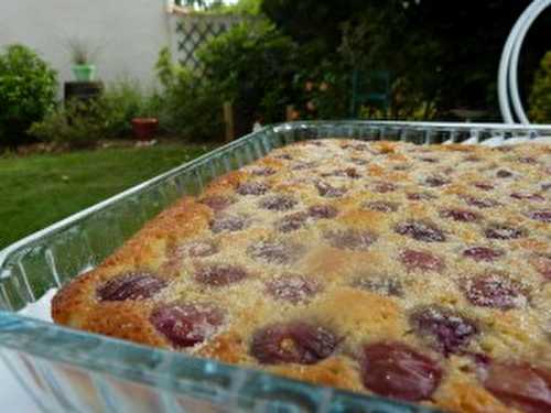 Recette - Clafoutis cerises amandes de Christophe Felder