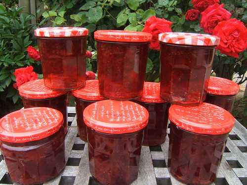 Recette - Confiture de fraises