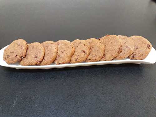 Recette - Cookies chocolat pépites carambar-chocolat