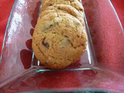 Recette - Cookies super moelleux de Mélanie - La cuisine de Martine