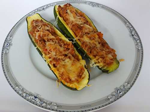 Recette - Courgettes farcies