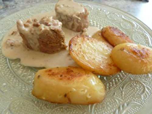 Recette - Filet mignon au roquefort et aux noix - La cuisine de Martine