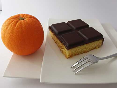 Recette - Fondant à l'orange coque chocolat - La cuisine de Martine