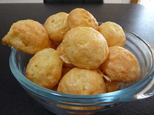 Recette - Gougères au conté