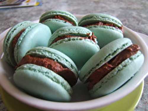 Recette - Macarons...aux noisettes