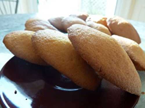 Recette - Madeleines