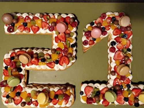 Recette - Number cake