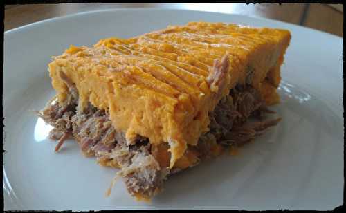 Recette - Parmentier de canard aux patates douces