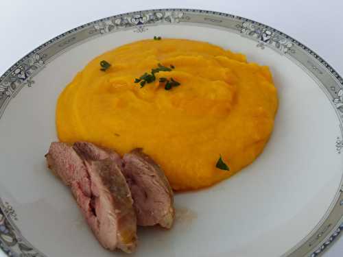 Recette - Puree de carotte au companion - La cuisine de Martine