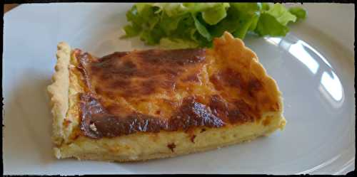 Recette - Quiche au Beaufort