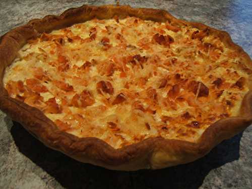 Recette - Quiche poireaux-saumon