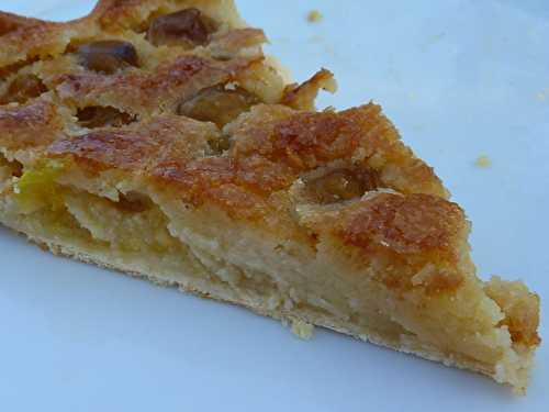 Recette - Tarte amandine aux mirabelles