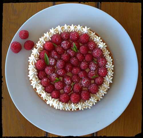 Recette - Tarte aux framboises