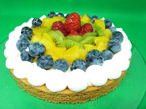 Recette - Tarte aux fruits sur sablé breton