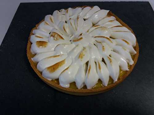 Recette - Tarte meringuée à l'orange