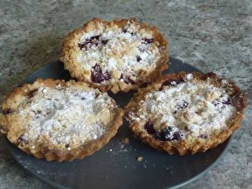 Recette - Tartelette crumble aux framboises