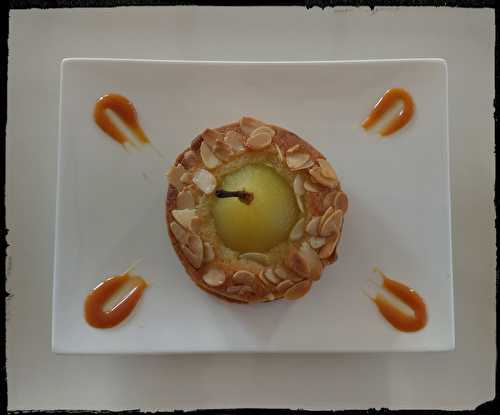 Recette - Tartelette amandine aux poires - La cuisine de Martine
