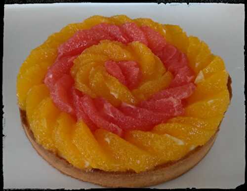 Recette - Tarte aux suprêmes d'agrumes