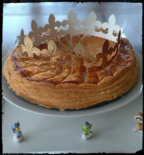 Recette - Galette des rois frangipane framboises