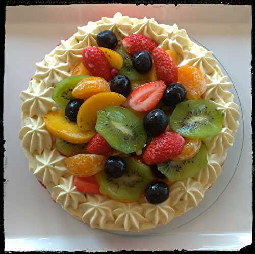 Recette - Fraisier tutti frutti