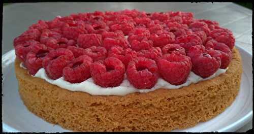 Recette - Tarte aux framboises