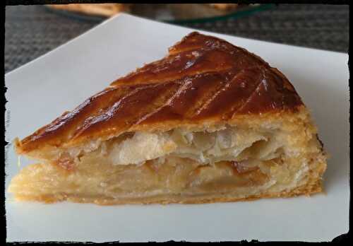 Galette des rois pommes caramel