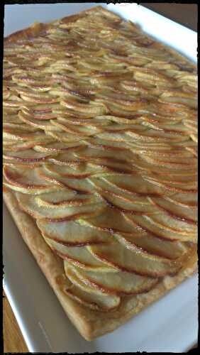 Tarte fine aux pommes