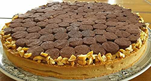 Tarte façon snickers