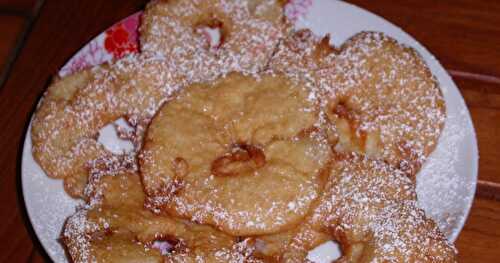 Beignets aux pommes