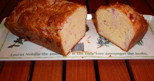 Cake au fromage et jambon blanc