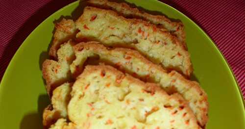 Cake aux carottes et au curry