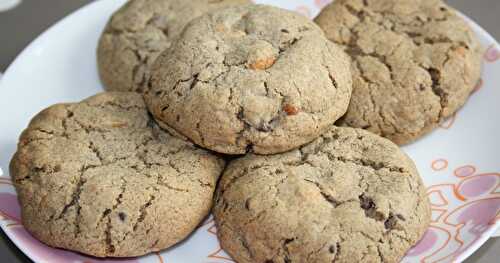 Cookies de sarrasin au chocolat et aux cacahuètes