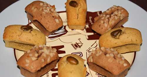 Financiers pistache-praliné