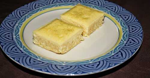 Gâteau au lait concentré pommes-vanille