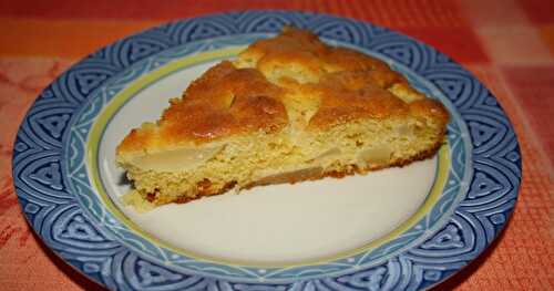 Gâteau aux poires caramélisées de Maxence