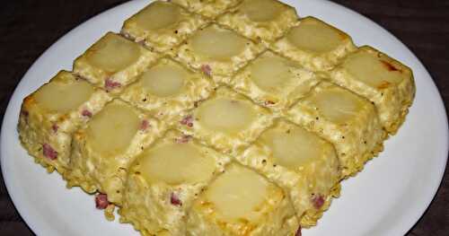 Gâteau de coquillettes au jambon