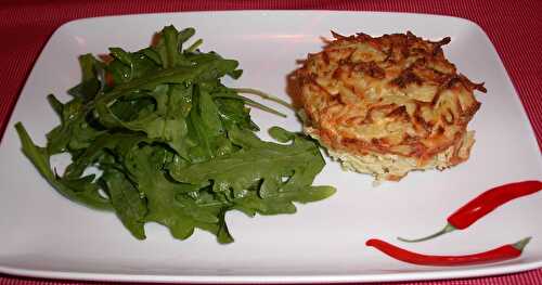 Gâteaux de pommes de terre râpées