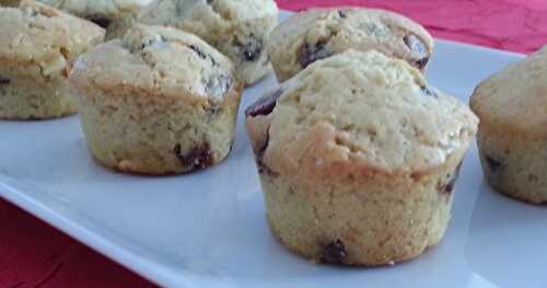 Mini muffins aux chunks