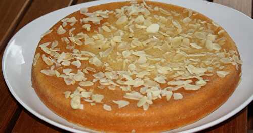 Moelleux aux amandes et sirop d'agave