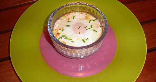 Oeufs cocotte aux carottes