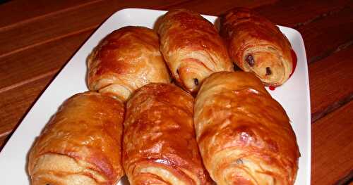 Pains au  chocolat