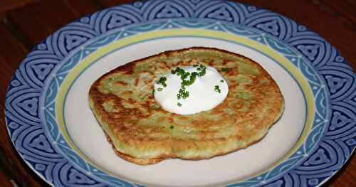 Pancakes aux petits pois