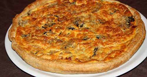 Quiche aux algues