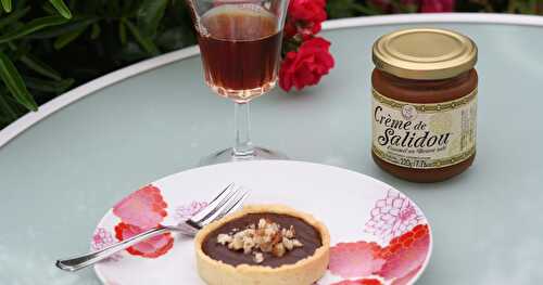 Tartelettes au chocolat et à la Crème Salidou