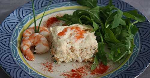 Terrine de saumon aux crevettes roses