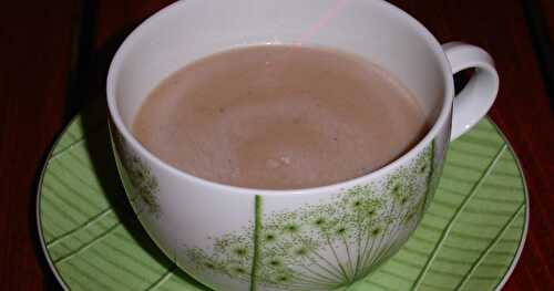 Vélouté d'aubergines blanches